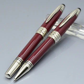 высококачественная винно-красная шариковая ручка JFK MB Roller /шариковая ручка канцелярские принадлежности для бизнеса роскошные шариковые ручки для письма