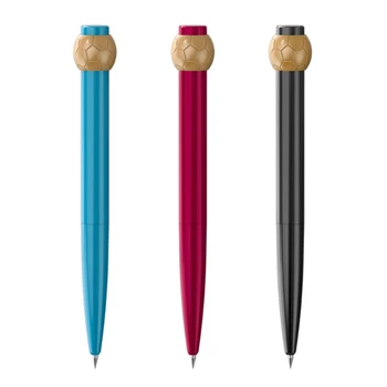 Гладкие нейтральные ручки Creative-Золотые шариковые ручки для снятия напряжения 0,5 мм