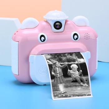 Детская камера мгновенной печати Детская камера печати для детей Цифровая камера Фото игрушки