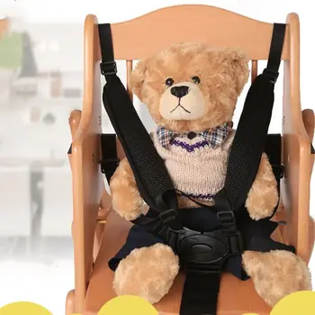 Детский обеденный стул Ремень безопасности для детской коляски Ремень безопасности для детской коляски 5-точечный ремень безопасности Ремень безопасности для коляски