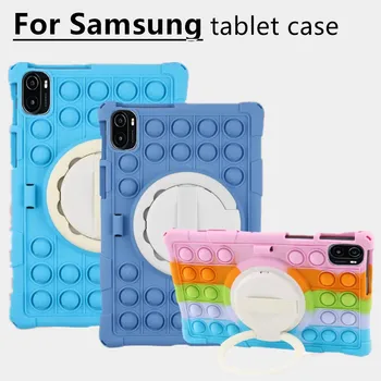 Детский Противоударный Чехол Для Samsung Galaxy Tab A8 SM X200 X205 S7 S8 T870 X700 A7 Lite S6 S6 Lite 2020 2022 Силиконовый Чехол