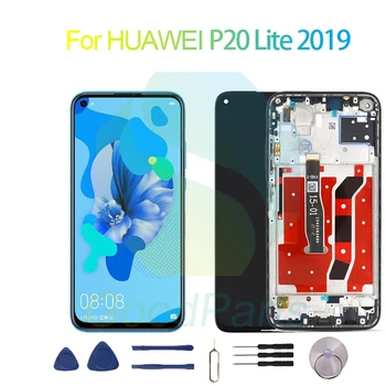 для HUAWEI P20 Lite 2019 Замена экрана дисплея 2340 *1080 P20 Lite 2019 сенсорный ЖК-дигитайзер