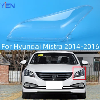 Для Hyundai Mistra 2014 2015 2016 Автомобильные Запчасти и аксессуары Заменяют прозрачный корпус автомобильных фар из ПК Линза фары