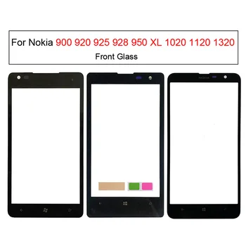 Для Nokia Lumia 1120 1020 1320 950 XL 928 925 920 900 Сенсорная панель Наружное стекло Сенсорная панель Запасные части