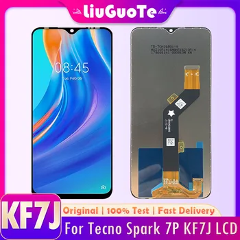 Для Tecno Spark 7P KF7j ЖК-дисплей С Сенсорным Экраном Дигитайзер В Сборе Запасные Части Для Ремонта дисплея Tecno Spark 7P KF7j