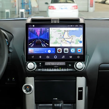 Для Toyota Land Cruiser Prado 150 2009-2013 GPS 360 Камера Радио CarPlay DTS DSP HIFI HDMI JBL Усилитель DVDAndroid Автомобильные медиа