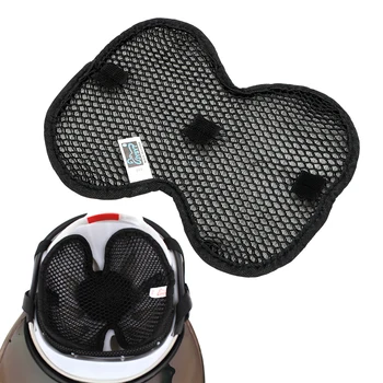 Дышащая универсальная вставка-вкладыш 3D Внутренняя прокладка шлема сотовой связи Подушка шлема Мотоциклетный шлем Теплоизоляционная прокладка