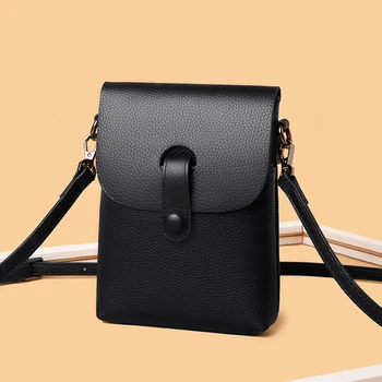 Женская сумка в продаже 2023, высококачественная базовая женская диагональная сумка, модная повседневная сумка, однотонная сумка на плечо из искусственной кожи на молнии