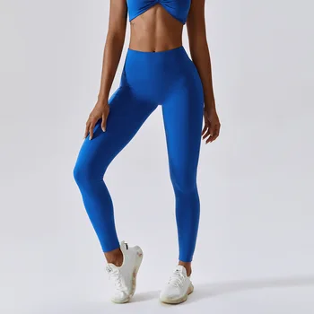 Женские обтягивающие штаны для йоги с высокой талией, быстросохнущие штаны для бега, фитнеса, подтягивающие бедра, танцевальные спортивные штаны для фитнеса