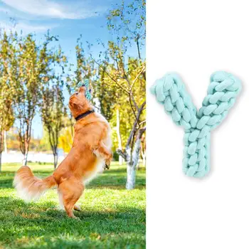 Жесткая Игрушка для собак Прочная Y-образная Игрушка для собак для Укрепления здоровья зубов, уменьшения Деструктивного поведения у крупных собак Игрушка для домашних животных
