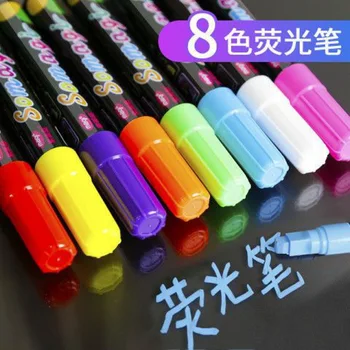 Жидкий мел, Специальная ручка для электронной флуоресцентной пластины, Стираемая светящаяся пластина, Цветной маркер, Мигающий маркер, Квадрат H