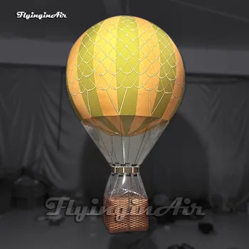 замечательная большая подвесная надувная копия воздушного шара 3 м, подвесной огненный баллон для украшения потолка