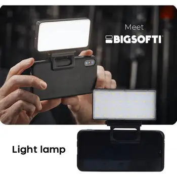Заполняющий свет Светодиодный светильник для селфи Лампа для объектива Фото Ночник Зеркало Неоновая Вывеска Кольцо для селфи Подсветка для макияжа для телефона IOS Android