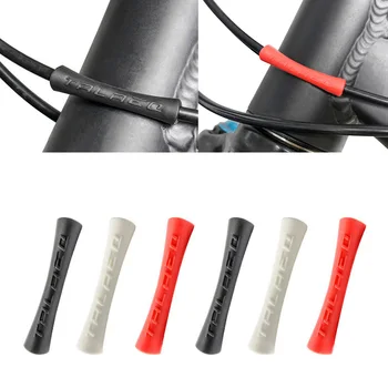 Защита рамы велосипеда MTB, Антифрикционная резиновая Защитная крышка, защита кабеля, Защитные трубки, Линейная трубка, защитный рукав