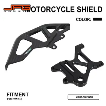 Защитная Крышка Заднего Диска Мотоцикла Funparts Из Углеродного Волокна Для Внедорожного Электромобиля SUR-RON Surron S X Dirt Pit Bike