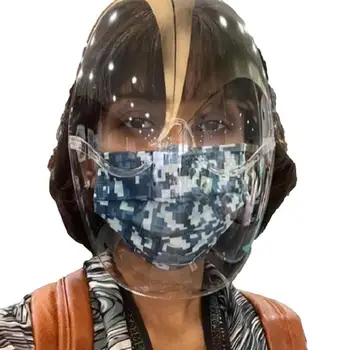 Защитная маска для лица для приготовления пищи с регулируемым оголовьем Кухонные Принадлежности Для защиты лица Аэродинамический профиль для