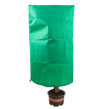 Зеленая сумка для защиты от замерзания Зимних растений, Чехол для защиты от холода, Нетканый Набор для питомника деревьев, Сумка для дерева