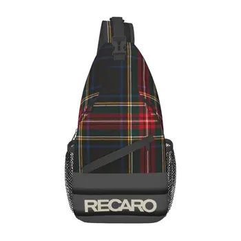 Индивидуальная сумка-слинг с логотипом Recaros для мужчин, модный нагрудный рюкзак через плечо, дорожный походный рюкзак