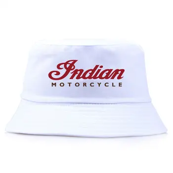 Индийские мотоциклы Унисекс Панама Для взрослых Гонок Потертые Рыбацкие кепки Винтажные кепки для активного отдыха Солнцезащитные Пляжные кепки