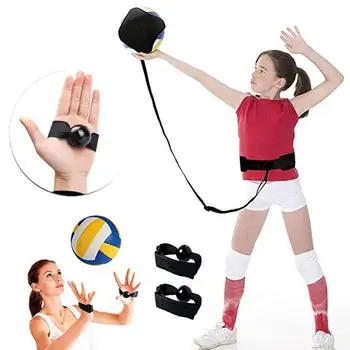 Инструмент для тренировки волейбольных шипов для начинающих, тренировочный тренажер для волейбола Компактный размер, регулируемый Волейбол для начинающих для девочек