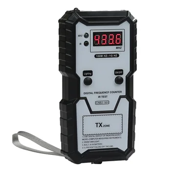 Инфракрасный Частотный Тестер 100M-1GHz 4-Битный Цифровой Электронный ИК-Счетчик Частоты Тестер Ключа Автомобиля FrequenceMeter С Подсветкой