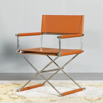 Итальянское минималистичное кресло-седло, повседневное кресло для гостиной, кресло директора, дизайнерское индивидуальное кресло,