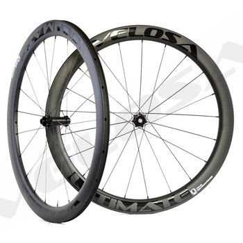 Карбоновые спицы, карбоновые колеса для дискового тормоза дорожного велосипеда T800 super light 700C, сверхлегкое велосипедное колесо 38/50/60 мм, храповая система