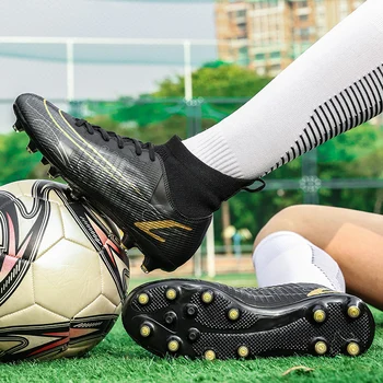 Качественная Футбольная обувь Бутсы C.Ronaldo Прочные Футбольные бутсы Легкие Удобные Кроссовки для футзала Оптом Chuteira Society