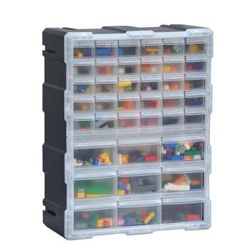 Классификация Коробка белого типа, Пластиковый ящик, Подвесной на стене, Многосеточный ящик для инструментов, Винтовые блоки, коробки для хранения деталей оборудования