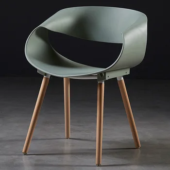 Комод, Роскошный Офисный Обеденный стул, Пластиковый стул для маникюра на открытом воздухе, обеденный стул для гостиной, Эргономичное кресло, мебель Sessel YY50DC