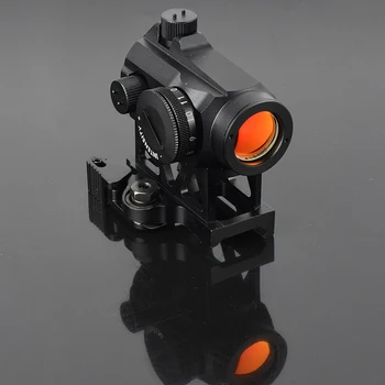 Компактный Прицел 1x25 Red Dot Tactical Reflex Red Laser 2 MOA Reflex Sight Mini Оптический Прицел с Креплением на 1 Дюйм