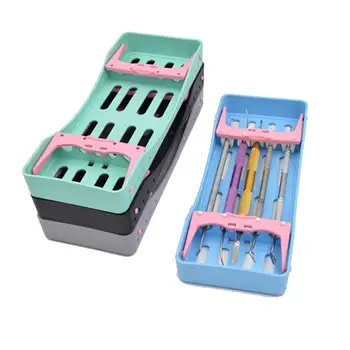 Коробка для стерилизации полости рта VV Dental для 5 инструментов Автоклавируемый держатель для инструментов при температуре 135 ℃