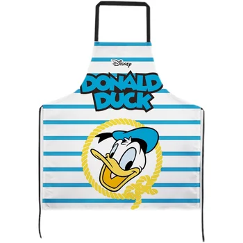 Кухонный фартук Disney Donald Duck Daisy из полиэстера, непромокаемый, маслостойкий для женщин, Avental De Cozinha Delantal Cocina
