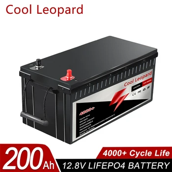Литий-железо-фосфатный аккумулятор 12V 200Ah, для замены Большей части резервного источника питания Автономного домашнего накопителя энергии RV LiFePO4 Battery