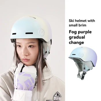 Лыжный шлем Защитный Интегрально-формованный Сноубордический Шлем Мотоциклетный Съемный Лыжный Снежный Муж Мужчины Женщины Ребенок Детский Шлем Мужчина