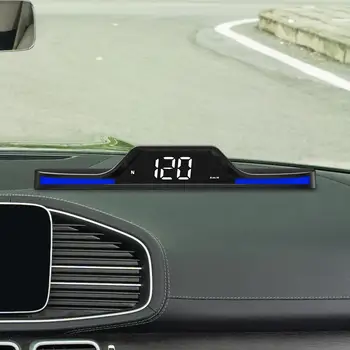 Многофункциональный автоматический головной дисплей HUD Дисплей скорости движения Цифровой спидометр для внедорожников грузовиков Автомобилей All Car Father