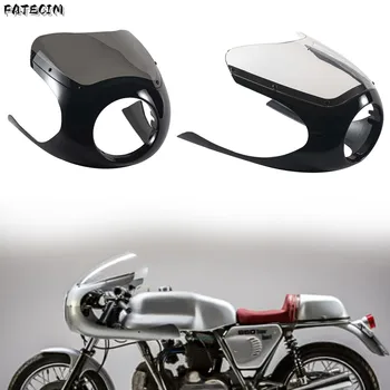 Мотоциклетный обтекатель в стиле Рикмана, классический передний обтекатель для Harley Cafe Racer