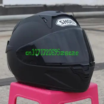 Мотоциклетный шлем с полным лицом X-15 X-fifteen X-SPR PRO Матовый Черный Для мотокросса, Шлем для езды на мотобайке Casco De Motocicleta