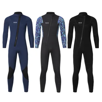 мужской гидрокостюм 3 мм из неопрена, сохраняющий тепло, гидрокостюм для серфинга, костюм для подводной рыбалки, купальник для кайтсерфинга Roupa De Mergulho