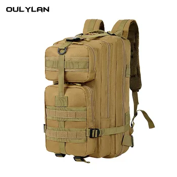 Мужской тактический рюкзак объемом 35 л, многофункциональный 3P, водонепроницаемый военный штурмовой рюкзак для путешествий на открытом воздухе, кемпинга, пеших прогулок, велосипедных сумок