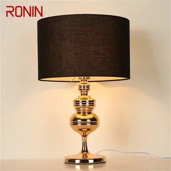 Настольные лампы RONIN Современные светодиодные настольные лампы креативного дизайна, декоративные для дома, прикроватные Тумбочки