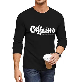 Новая длинная футболка OG Caffeine, футболки на заказ, новая версия футболки, пустые футболки, мужская хлопковая футболка