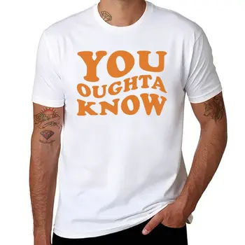 Новая классическая футболка You Oughta Know от Аланис Мориссетт, футболка оверсайз, блузка, пустые футболки, мужские футболки большого и высокого размера