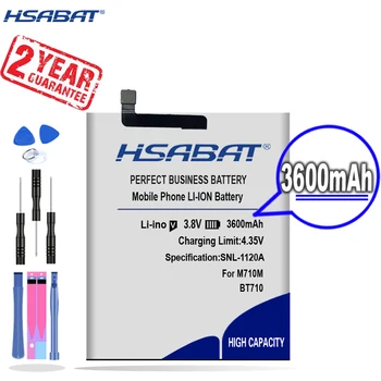 Новое поступление [HSABAT] Сменный аккумулятор BT710 емкостью 3600 мАч для Meizu blue A5 M793Q M710M M5c