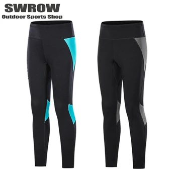 Новые 2 мм неопреновые штаны для дайвинга, мужские раздельные штаны для серфинга, женские солнцезащитные и теплые штаны для дайвинга для пляжных водных видов спорта 2023