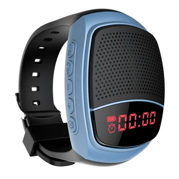 Новые часы, динамик Bluetooth, портативный дисплей на открытом воздухе, Функция громкой связи, FM-радио, поддержка воспроизведения с карты памяти Caixa De Som