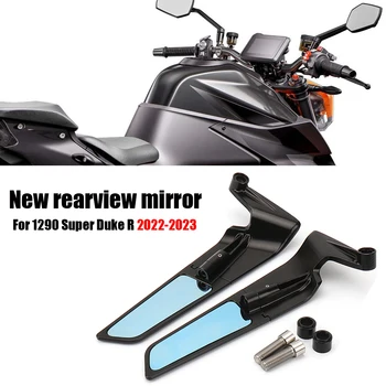 Новый Мотоцикл с Универсальной Регулировкой Для 1290 SUPER DUKE R Зеркал заднего Вида Боковых Зеркал Черного Цвета Для 1290 Super Duke R 2022 2023
