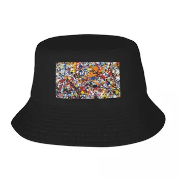 Новый Подписанный Джексоном Поллоком Сертификат (Абстрактное искусство на стене, Абстрактное Искусство) Панама Рейв вестерн шляпы Шляпы Мужские Женские
