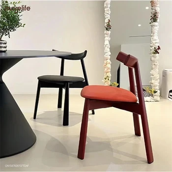 Обеденный стул Nordic из чистого массива дерева, стул для домашней гостиной, кресло для ресторана в отеле, минималистичный роскошный стул из ясеня высокого качества