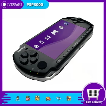 Оригинальная карта памяти PSP 128 ГБ игровой консоли PSP3000 Classic handheld game console Черно-белая портативная игровая консоль
